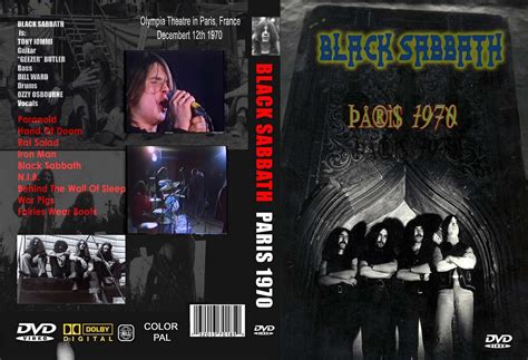 DVD Concert TH Power By Deer 5001: Black Sabbath - 1970-12-19 - Live in ...