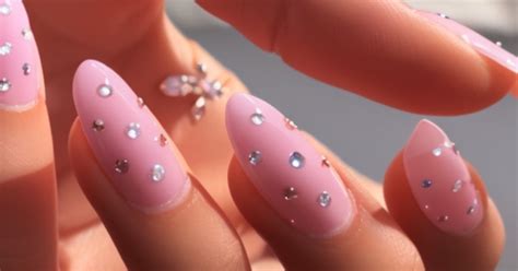 Elevate Your Style with Hot Pink Nails with Diamonds - Nails Shapes