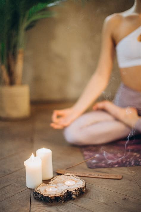 Candles and Incense for Meditation · Free Stock Photo