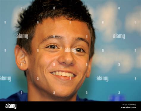 Olympics - Beijing Olympic Games 2008. Great Britain's Tom Daley during a press conference at ...