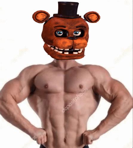 Buff Freddy Meme - Buff Freddy - Discover & Share GIFs