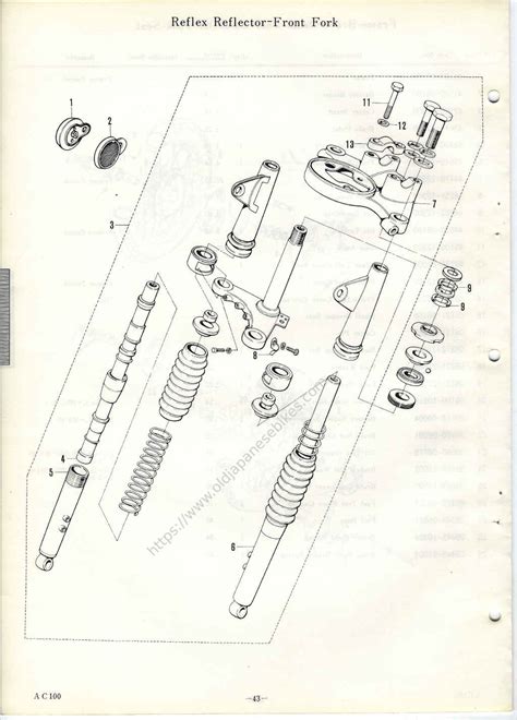 Suzuki A100 Parts Manual