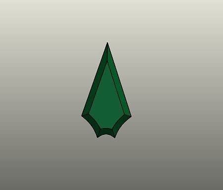 The Arrow Series logo - Green Arrow 3D model | CGTrader