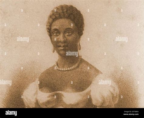 Phillis wheatley portrait 2 Stock Photo - Alamy