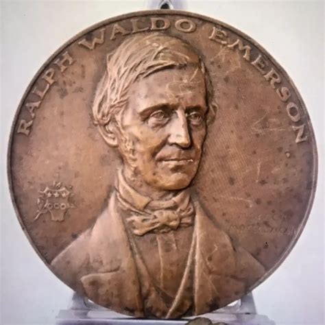 RALPH WALDO EMERSON 7" Cast Bronze Medallion Plaque Award of Author Naturalist $299.99 - PicClick