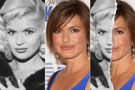 Mariska Hargitay & Jayne Mansfield - mother & daughter so alike Jayne Marie Mansfield, Janes ...