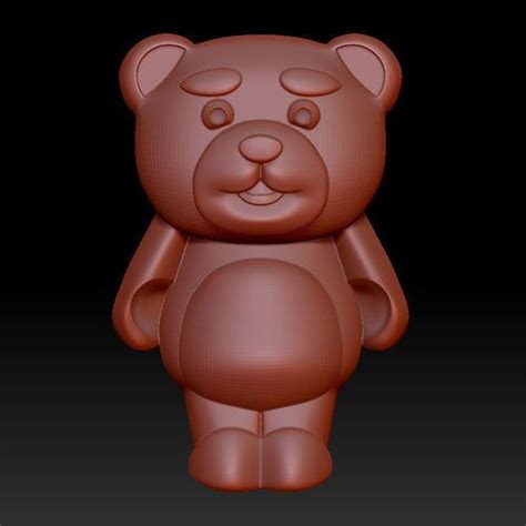 3D model bear | 3D Print Model | 3d model, 3d printing, Print models