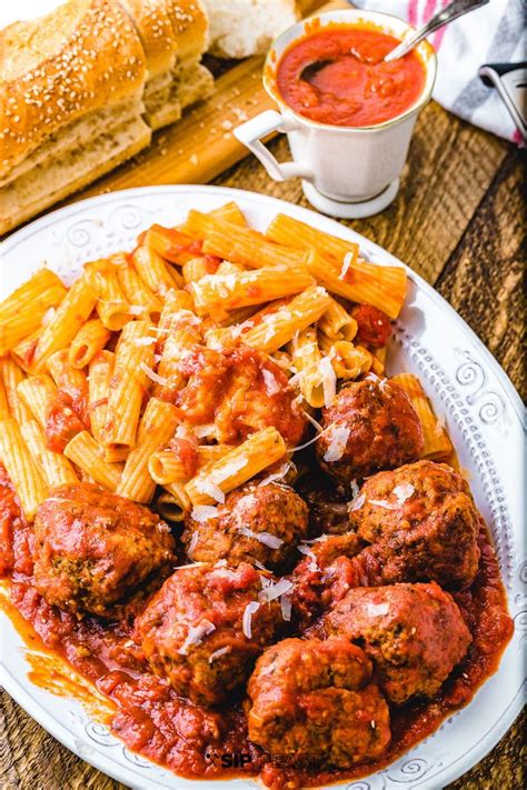 Authentic Italian Meatballs With Sunday Sauce - Sip and Feast in 2022 | Authentic italian ...