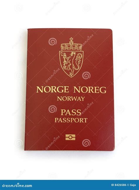 Norwegian Passport Royalty Free Stock Image - Image: 8426586