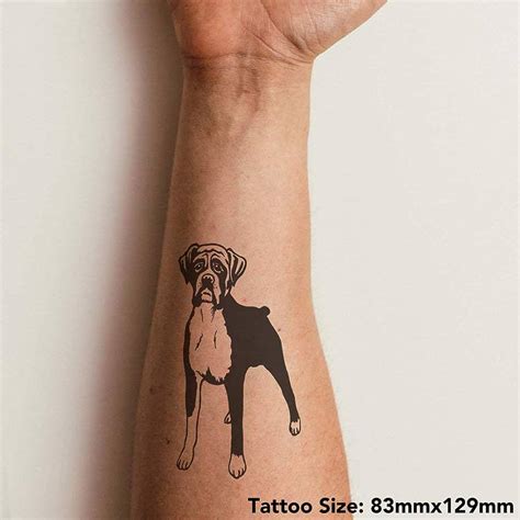 Details more than 72 boxer dog tattoo latest - in.coedo.com.vn