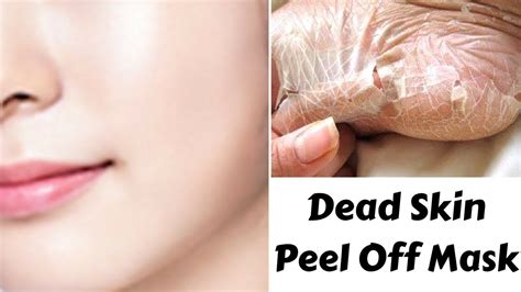 DIY Dead Skin Peel Off Mask | Get Fair, Glowing & Radiant Skin | Removes Blackheads & Facial ...