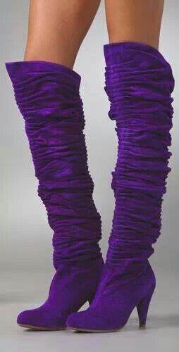 1000+ images about Purple boots on Pinterest | Purple velvet, Shoe boots and Ankle boots