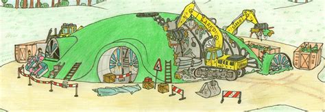 Demolition of the Tubbytronic Superdome by TheLonelyHelmetPig on DeviantArt