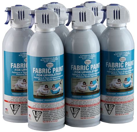 Upholstery Spray Fabric Paint 8oz-Caribbean Blue | Fabric spray paint, Fabric spray, Upholstery ...