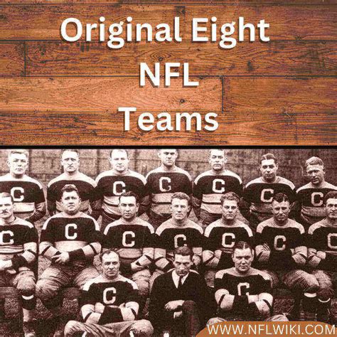 Original Eight NFL Teams | Oldest NFL Teams