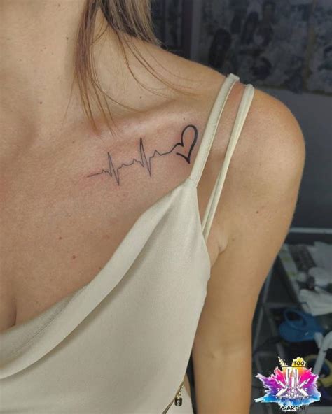 Life in Motion: 55 Heartbeat Tattoo Inspirations | Art and Design