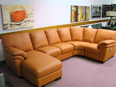 10 Collection of Camel Colored Sectional Sofas