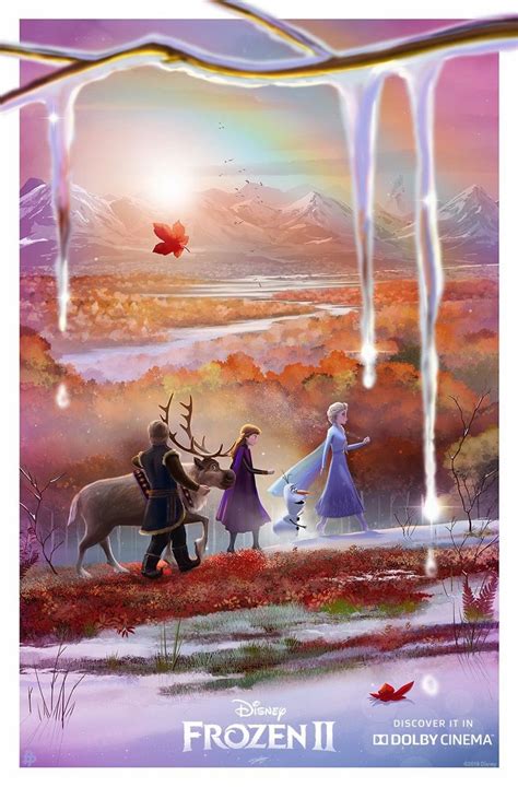 Disney's Frozen Ii (Frozen 2) Movie Poster - Lost Posters