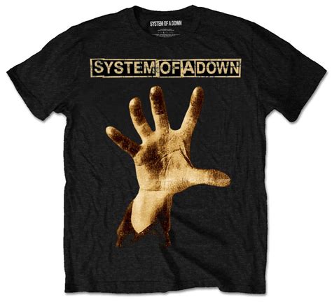 System of a Down SoaD Wholesale Merchandise | System of a down, Band tshirts, Band shirts