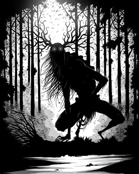 Wendigo by JoseRealArt on DeviantArt | Dark fantasy art, Creepy art ...