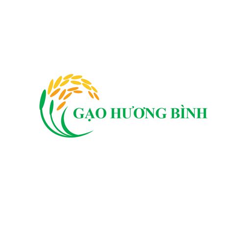 THIẾT KẾ LOGO GẠO HƯƠNG BÌNH | SOLUTION