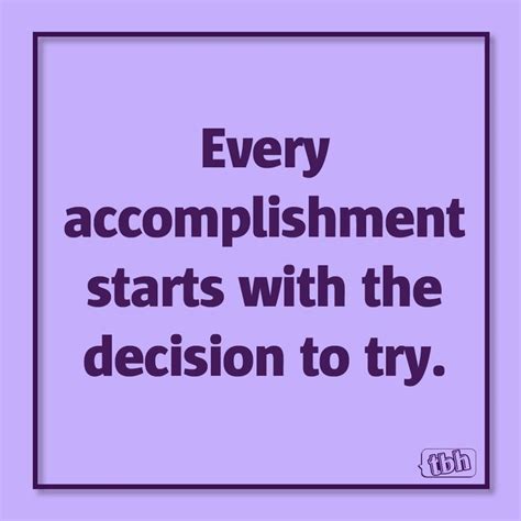 "Every accomplishment starts with the decision to try." | Kids shampoo ...