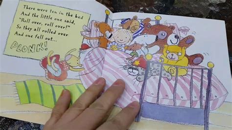 English Children Book reading #2 Ten in the Bed - YouTube