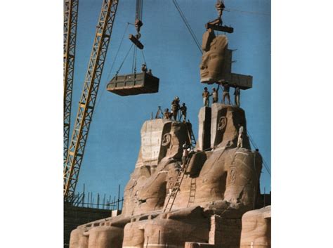 50 years ago: dismantling and relocating the stone temples of Abu Simbel