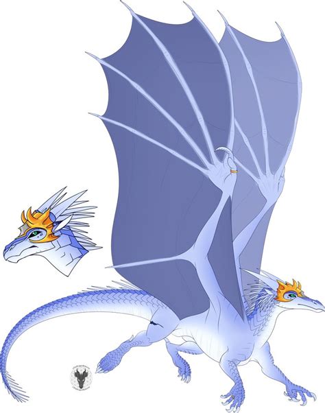 Queen Avalanche the Icewing by Lamp-P0st on DeviantArt | Wings of fire dragons, Wings of fire ...