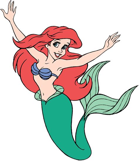 Mermaid Ariel Clip Art | Disney Clip Art Galore