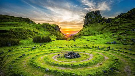 Fairy Glen Isle Of Skye Scotland UHD 4K Wallpaper | Pixelz