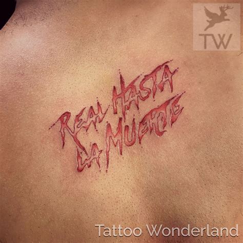 The Best Real Hasta La Muerte Tattoo Meaning References - Onesed