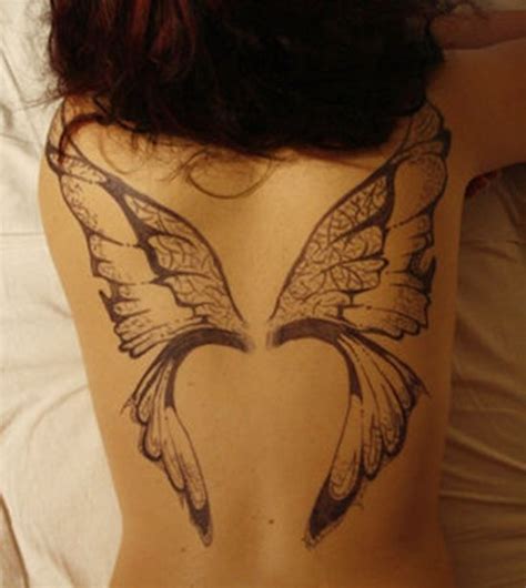 35 Creative Wings Tattoo Design Art Examples | Butterfly wing tattoo, Wing tattoo designs, Fairy ...