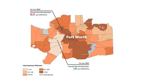 Zip Code Map Around Fort Worth - London Top Attractions Map