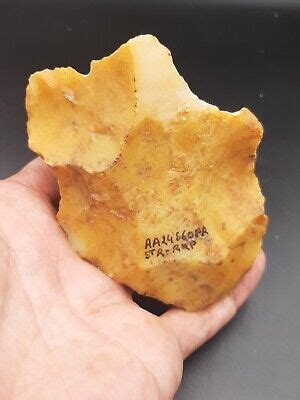 Middle Paleolithic Neanderthal France - Beautiful bifacial Mousterian scraper | eBay