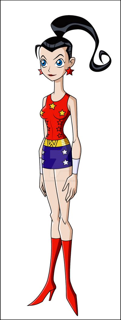 Teen Titans - WonderGirl (WonderWoman Colors) by PieroGutVas13 on DeviantArt