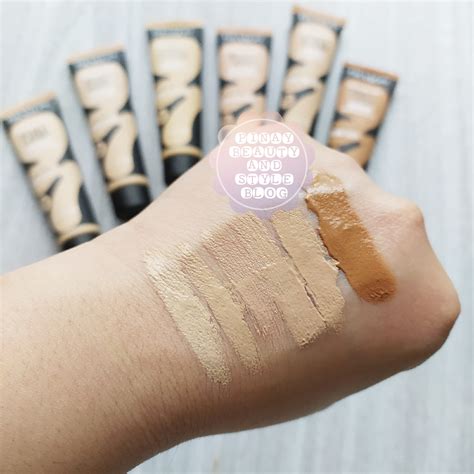 REVIEW Revlon Colorstay Full Cover Foundation + Shades Swatches! Great ...