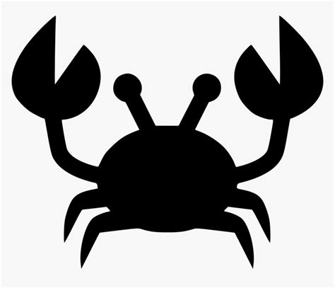 Transparent Crab Claw Png - Transparent Background Crab Icon, Png ...