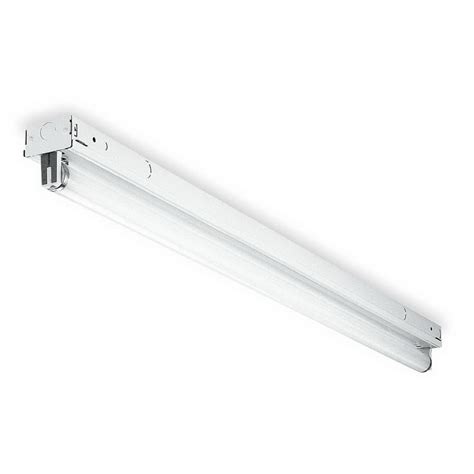 Lithonia Lighting / Acuity S-1-20PH-120 1-Light S-Series Fluorescent Strip Fixture; 20 Watt T12 ...