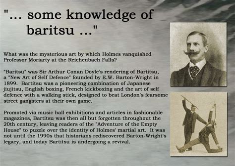 E.W. Barton-Wright’s Bartitsu in the Sherlock Holmes Collection