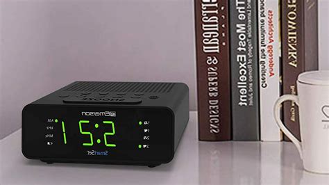 Emerson SmartSet Digital Alarm Clock Radio w/AM/FM,0.9" LED