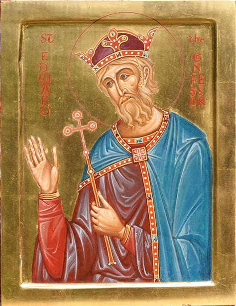 St Edward the Confessor - Aidan Hart Sacred Icons