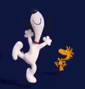 Snoopy And Woodstock Jumping GIF - SnoopyAndWoodstock Jumping With ...