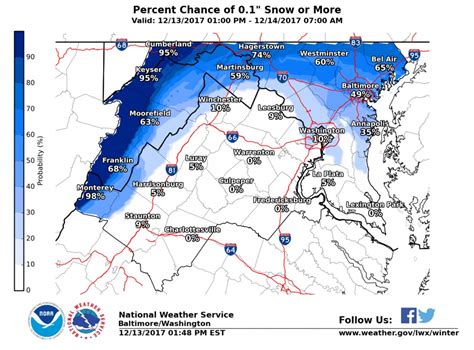 Chance Of Light Snow May Snarl Baltimore-Washington Area Traffic ...