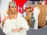 Amanda Holden and Ashley Roberts stun as the White Witch and Aslan ...