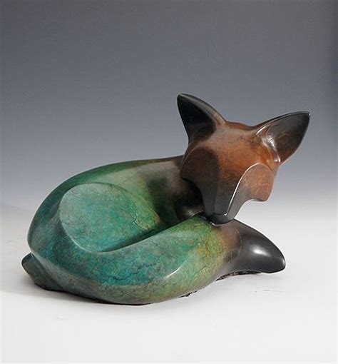 fox sculpture - Google Search | Animal sculptures, Pottery animals, Fox art