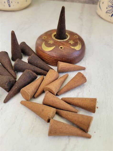 Handmade Natural Incense Cones Incense Cone Assortment - Etsy