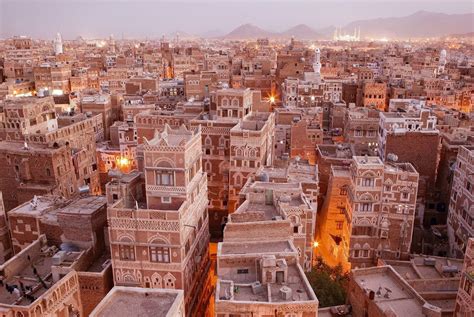 Traditional Yemeni architecture in Sanaa - one of the most beautiful Arab styles out there : r ...