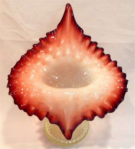 Antique Victorian Jack-in-the-Pulpit Art Glass Vase | Art glass vase ...