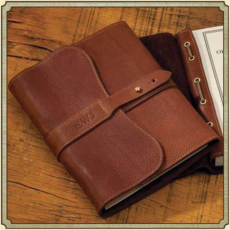 Leather Writing Journal - Personalized and Ruled